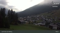 Archived image Webcam Panorama View: Oberlech 04:00
