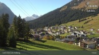 Archived image Webcam Panorama View: Oberlech 12:00