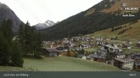 Archived image Webcam Panorama View: Oberlech 08:00