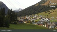 Archived image Webcam Panorama View: Oberlech 10:00