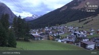 Archiv Foto Webcam Panoramablick: Oberlech 07:00