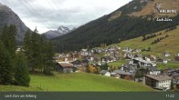 Archiv Foto Webcam Panoramablick: Oberlech 10:00