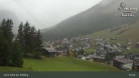 Archiv Foto Webcam Panoramablick: Oberlech 12:00