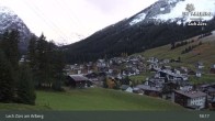Archiv Foto Webcam Panoramablick: Oberlech 20:00