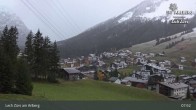 Archiv Foto Webcam Panoramablick: Oberlech 07:00