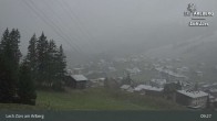 Archiv Foto Webcam Panoramablick: Oberlech 08:00