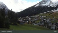 Archiv Foto Webcam Panoramablick: Oberlech 14:00