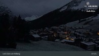 Archiv Foto Webcam Panoramablick: Oberlech 06:00