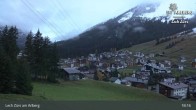Archived image Webcam Panorama View: Oberlech 02:00