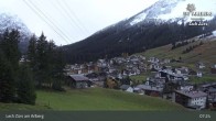 Archived image Webcam Panorama View: Oberlech 06:00