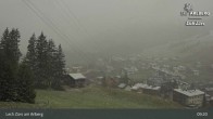 Archived image Webcam Panorama View: Oberlech 08:00
