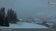 Archiv Foto Webcam Panoramablick: Oberlech 04:00