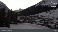 Archiv Foto Webcam Panoramablick: Oberlech 00:00