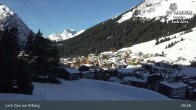 Archiv Foto Webcam Panoramablick: Oberlech 08:00