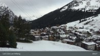 Archiv Foto Webcam Panoramablick: Oberlech 08:00