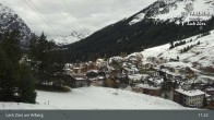 Archiv Foto Webcam Panoramablick: Oberlech 10:00