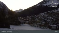 Archiv Foto Webcam Panoramablick: Oberlech 18:00