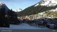 Archiv Foto Webcam Panoramablick: Oberlech 08:00