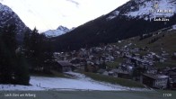 Archiv Foto Webcam Panoramablick: Oberlech 04:00