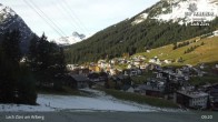 Archiv Foto Webcam Panoramablick: Oberlech 08:00