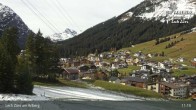 Archiv Foto Webcam Panoramablick: Oberlech 10:00