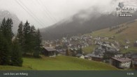 Archiv Foto Webcam Panoramablick: Oberlech 12:00