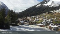 Archiv Foto Webcam Panoramablick: Oberlech 10:00