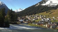 Archiv Foto Webcam Panoramablick: Oberlech 10:00