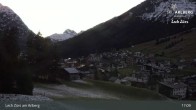 Archiv Foto Webcam Panoramablick: Oberlech 18:00