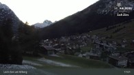 Archiv Foto Webcam Panoramablick: Oberlech 04:00