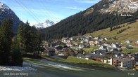 Archiv Foto Webcam Panoramablick: Oberlech 10:00
