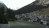 Archiv Foto Webcam Panoramablick: Oberlech 01:00