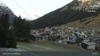 Archiv Foto Webcam Panoramablick: Oberlech 02:00
