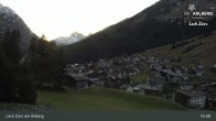 Archiv Foto Webcam Panoramablick: Oberlech 02:00