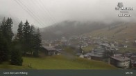 Archiv Foto Webcam Panoramablick: Oberlech 08:00