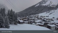 Archiv Foto Webcam Panoramablick: Oberlech 07:00