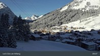 Archiv Foto Webcam Panoramablick: Oberlech 08:00