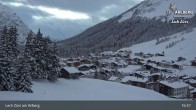 Archiv Foto Webcam Panoramablick: Oberlech 02:00