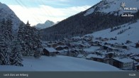 Archiv Foto Webcam Panoramablick: Oberlech 14:00