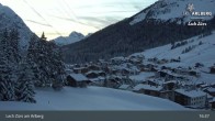 Archiv Foto Webcam Panoramablick: Oberlech 04:00