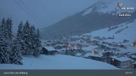 Archiv Foto Webcam Panoramablick: Oberlech 06:00