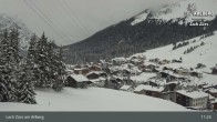 Archiv Foto Webcam Panoramablick: Oberlech 10:00