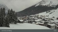 Archiv Foto Webcam Panoramablick: Oberlech 12:00
