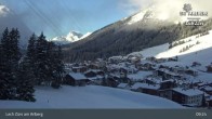 Archiv Foto Webcam Panoramablick: Oberlech 08:00
