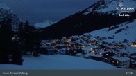 Archiv Foto Webcam Panoramablick: Oberlech 06:00