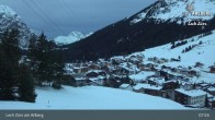 Archiv Foto Webcam Panoramablick: Oberlech 07:00