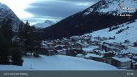 Archiv Foto Webcam Panoramablick: Oberlech 16:00