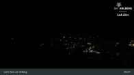 Archiv Foto Webcam Panoramablick: Oberlech 04:00