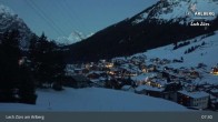 Archiv Foto Webcam Panoramablick: Oberlech 06:00
