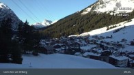 Archiv Foto Webcam Panoramablick: Oberlech 08:00
